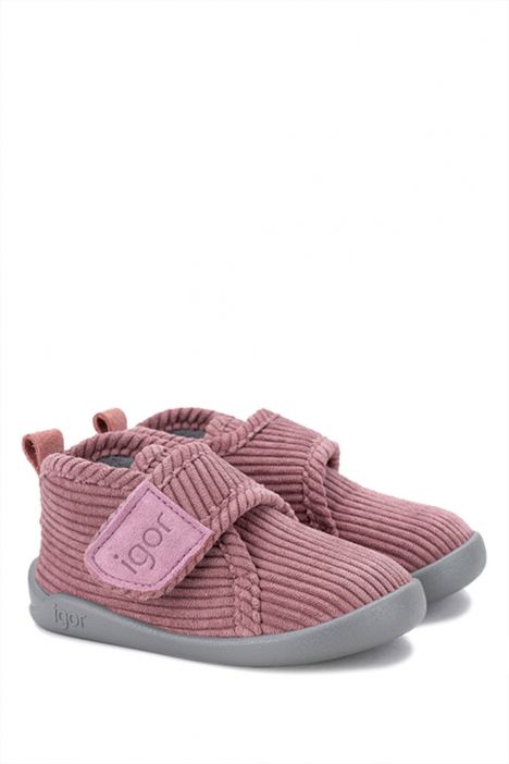 W10310 Igor Homie Pana Unisex Çocuk Panduf 20-25 Gül Kurusu-010 Rosa