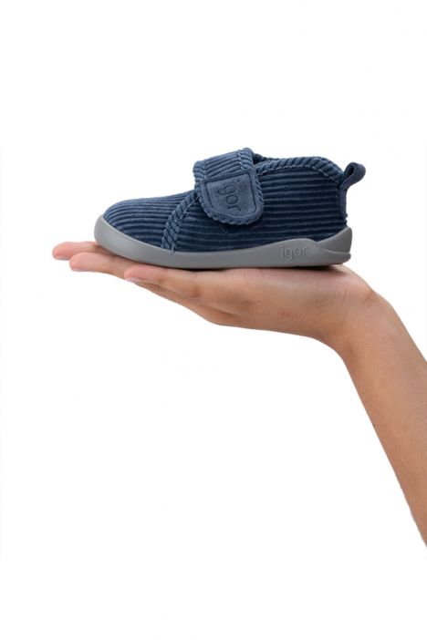 W10310 Igor Homie Pana Unisex Çocuk Panduf 20-25 Lacivert/003 Marino