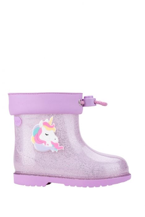 W10339 Igor Bimbi Unicornio Kız Çocuk Yağmur Çizmesi 20-28 Lila/Malva - 212