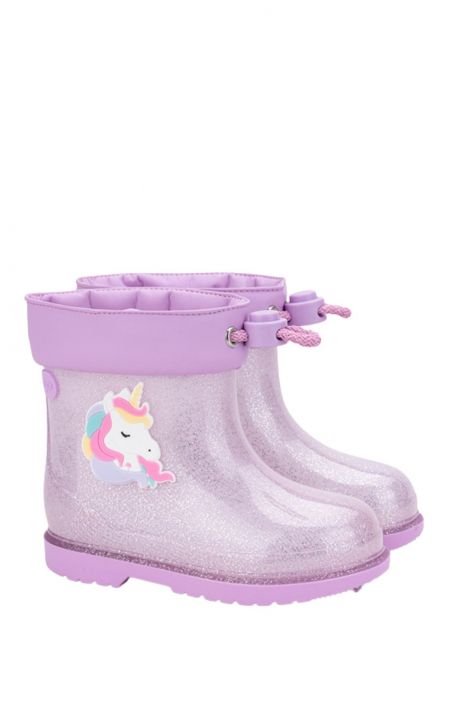 W10339 Igor Bimbi Unicornio Kız Çocuk Yağmur Çizmesi 20-28 Lila/Malva - 212
