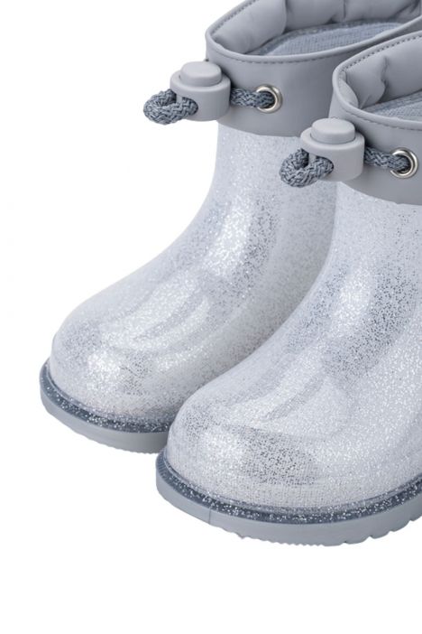 W10339 Igor Bimbi Unicornio Kız Çocuk Yağmur Çizmesi 20-28 Gümüş/Plata - 135