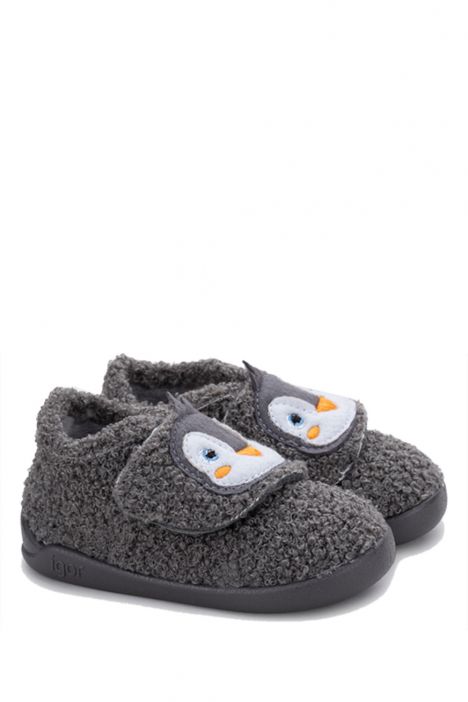 W10351 Igor Homie Pinguino Erkek Çocuk Panduf 21-25 Antrasit/134 Antracita