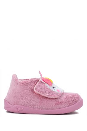 W10354 Igor Homie Unicornio Kız Çocuk Panduf 20-24 Gül Kurusu-010 Rosa