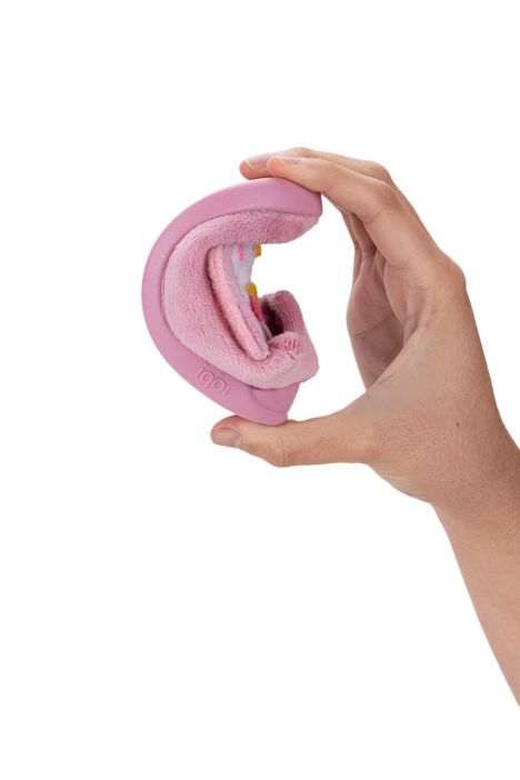 W10354 Igor Homie Unicornio Kız Çocuk Panduf 20-24 Gül Kurusu-010 Rosa