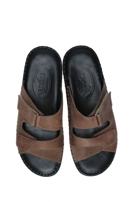 YIP101V2 Kifidis Handmade Kadın Deri Terlik 35-41 Vizon 2021