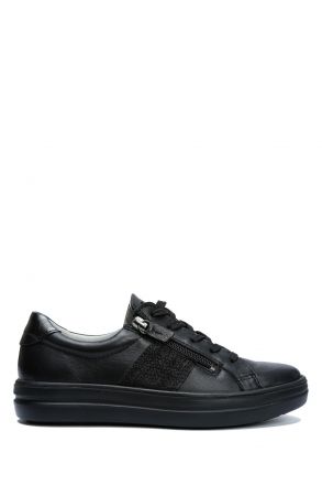 Zelda 02 Ac-Kifidis Anatomik Kadın Ayakkabı 36-40 Siyah/Black Valerio 4218/048/Black Paris